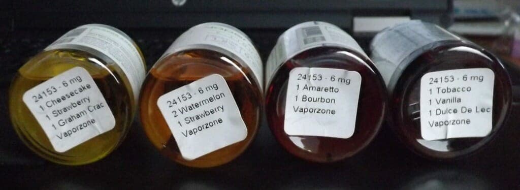 4 Vaporfi Flavors 4 Different Flavors