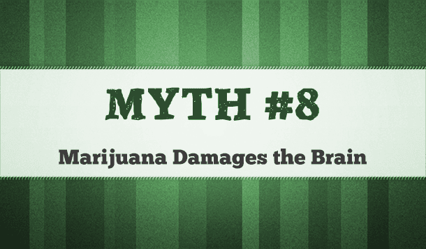 marijuana causes brain damage